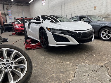 Tires and wheels installed on car in DC, Maryland, Virginia area